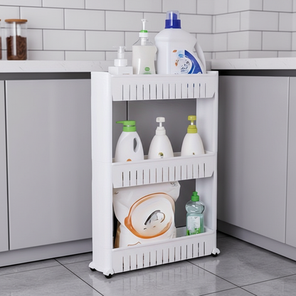 Plastic Organizer With Wheels - SlimGlide