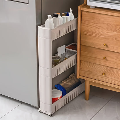 Plastic Organizer With Wheels - SlimGlide – alternate product view 4