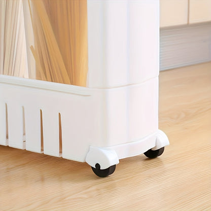 Plastic Organizer With Wheels - SlimGlide – alternate product view 6