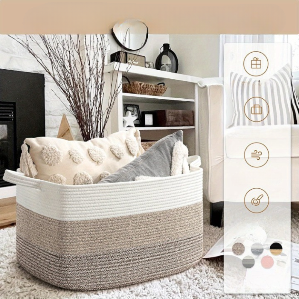 55 L Large Storage Basket – Multipurpose Organizer – alternate product view 6