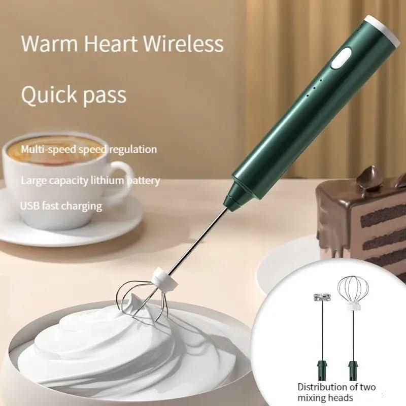USB rechargeable mini hand mixer with 3 speed settings – alternate product view 5