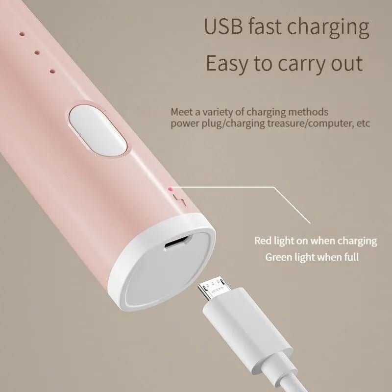 USB rechargeable mini hand mixer with 3 speed settings – alternate product view 6