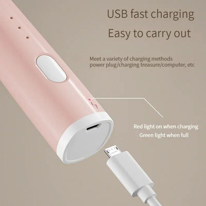 USB rechargeable mini hand mixer with 3 speed settings – alternate product view 6