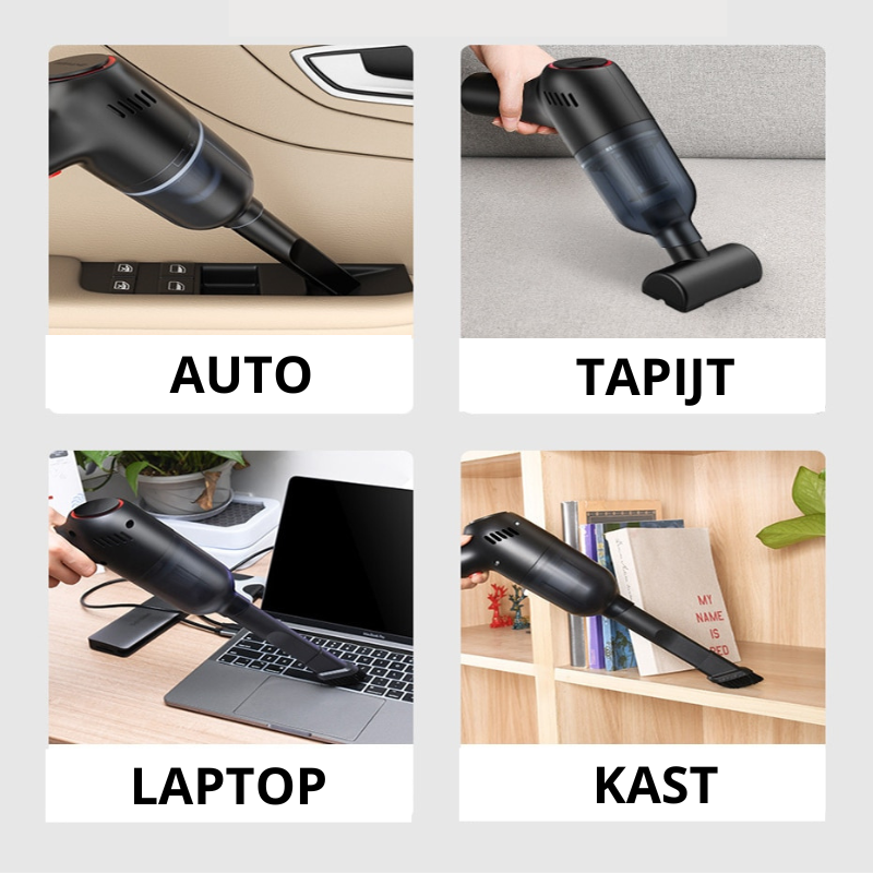 Portable Car Vacuum Cleaner – Light, quiet and powerful – alternate product view 5