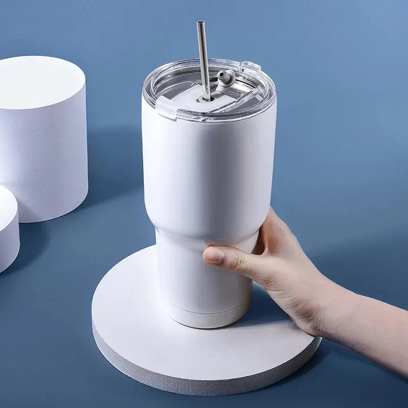 Thermos cup with sliding closure – TempTraveler