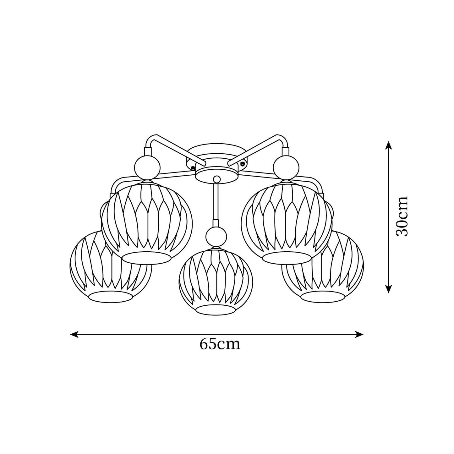 Multi-Head Glass Pendant Light Green Pumpkin Shade for Dining Room Living Space Kitchen Island Overhead – alternate product v