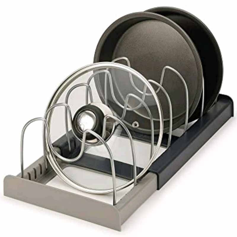 Expandable Pan & Lid Organizer – 7 or 10 Compartments – alternate product view 5