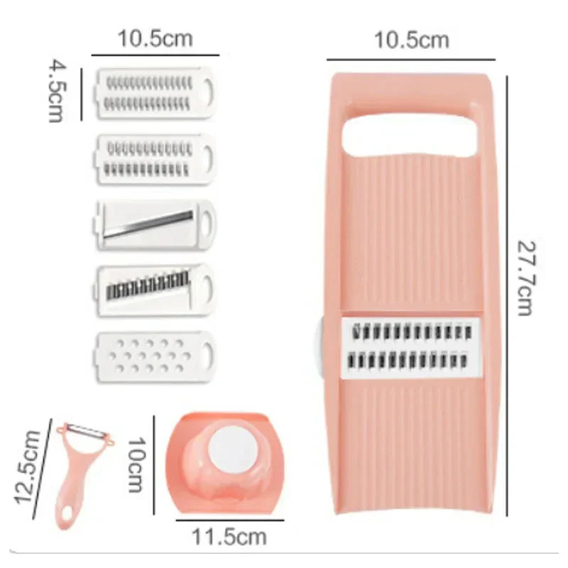 Multifunctional vegetable slicer with handle – alternate product view 6