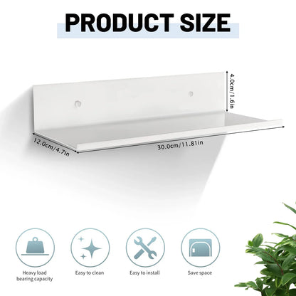 Metal Wall Shelf – Space-Saving Home Storage – alternate product view 8
