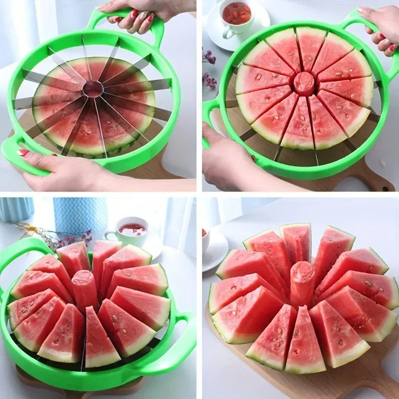 Fruit slicer with stainless steel blades - 8 or 12 cuts – alternate product view 4