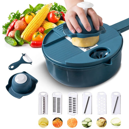 12-in-1 Multipurpose Kitchen Cutting Set – alternate product view 2