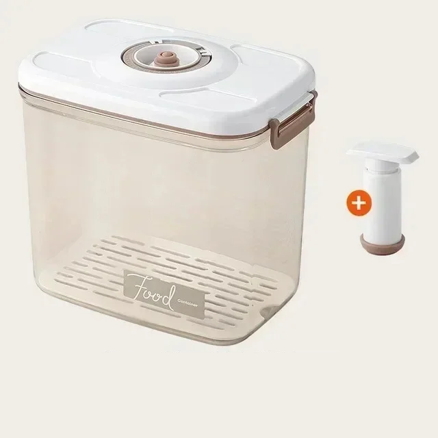 Food Vacuum Storage Box Transparent Container with Hand Pump - FreshLock – alternate product view 8