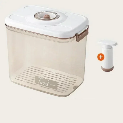 Food Vacuum Storage Box Transparent Container with Hand Pump - FreshLock – alternate product view 8