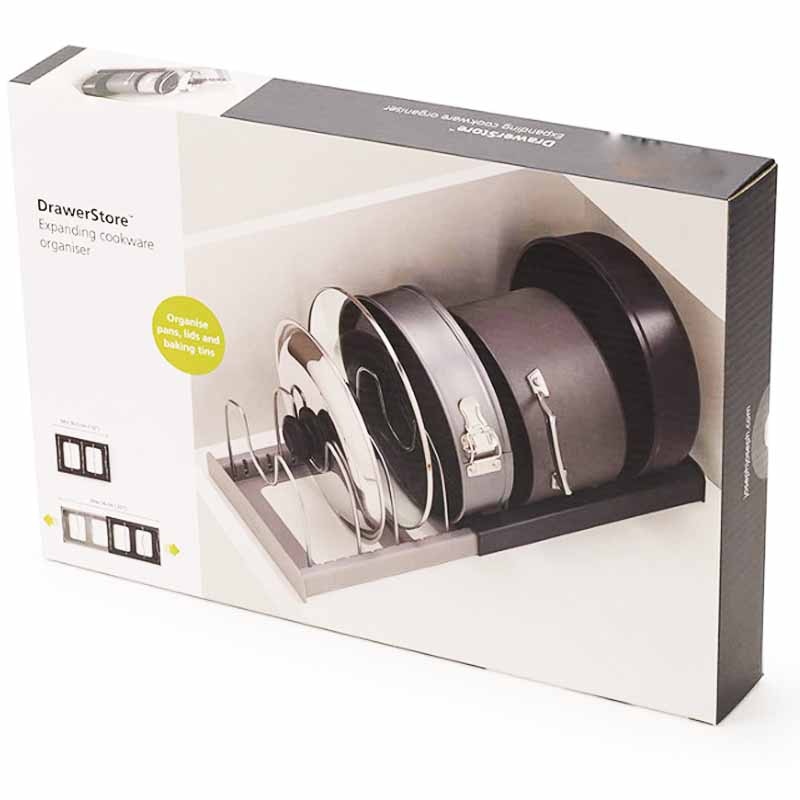 Expandable Pan & Lid Organizer – 7 or 10 Compartments – alternate product view 6