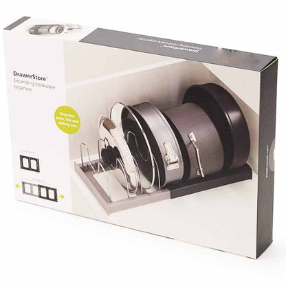 Expandable Pan & Lid Organizer – 7 or 10 Compartments – alternate product view 6