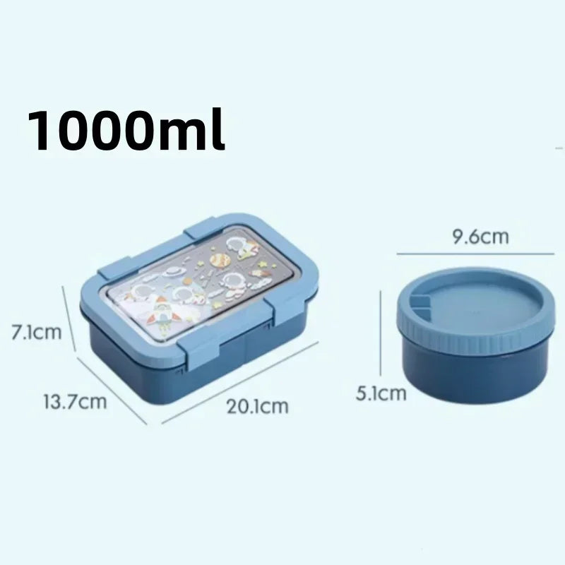 Bento box with soup bowl and spoon - 4 motifs – alternate product view 6