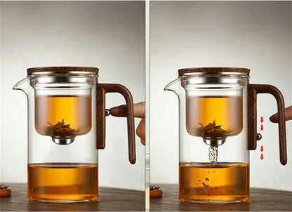 Glass teapot with advanced filtration - TeaSphere – alternate product view 3