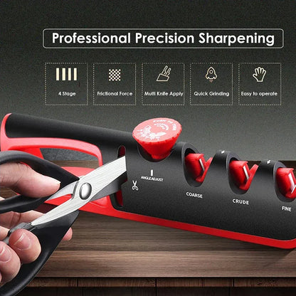 4-in-1 Professional Knife Sharpener (1+1 ) - EdgeSharp – alternate product view 4