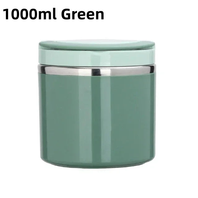 Thermal lunch box stainless steel with handle – leak-proof – alternate product view 10