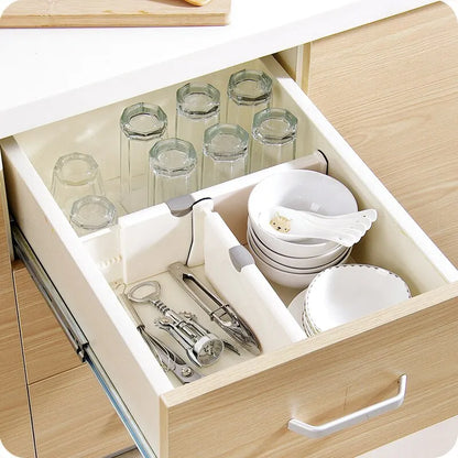 Adjustable Kitchen Drawer Divider – Flexible Storage Organizer – alternate product view 2