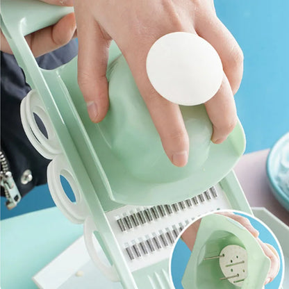 Multifunctional vegetable slicer with handle – alternate product view 2
