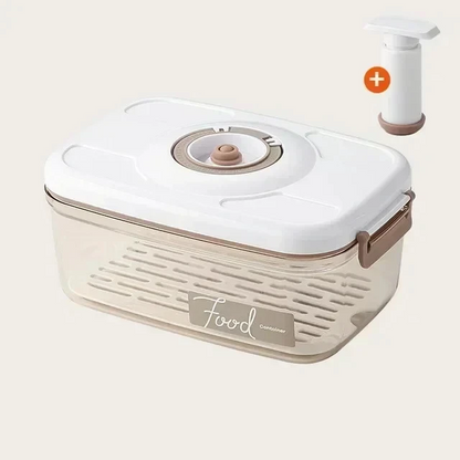 Food Vacuum Storage Box Transparent Container with Hand Pump - FreshLock – alternate product view 10