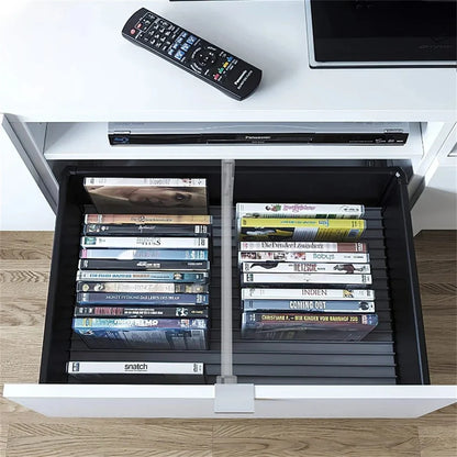 Plastic drawer divider, adjustable, transparent – alternate product view 5