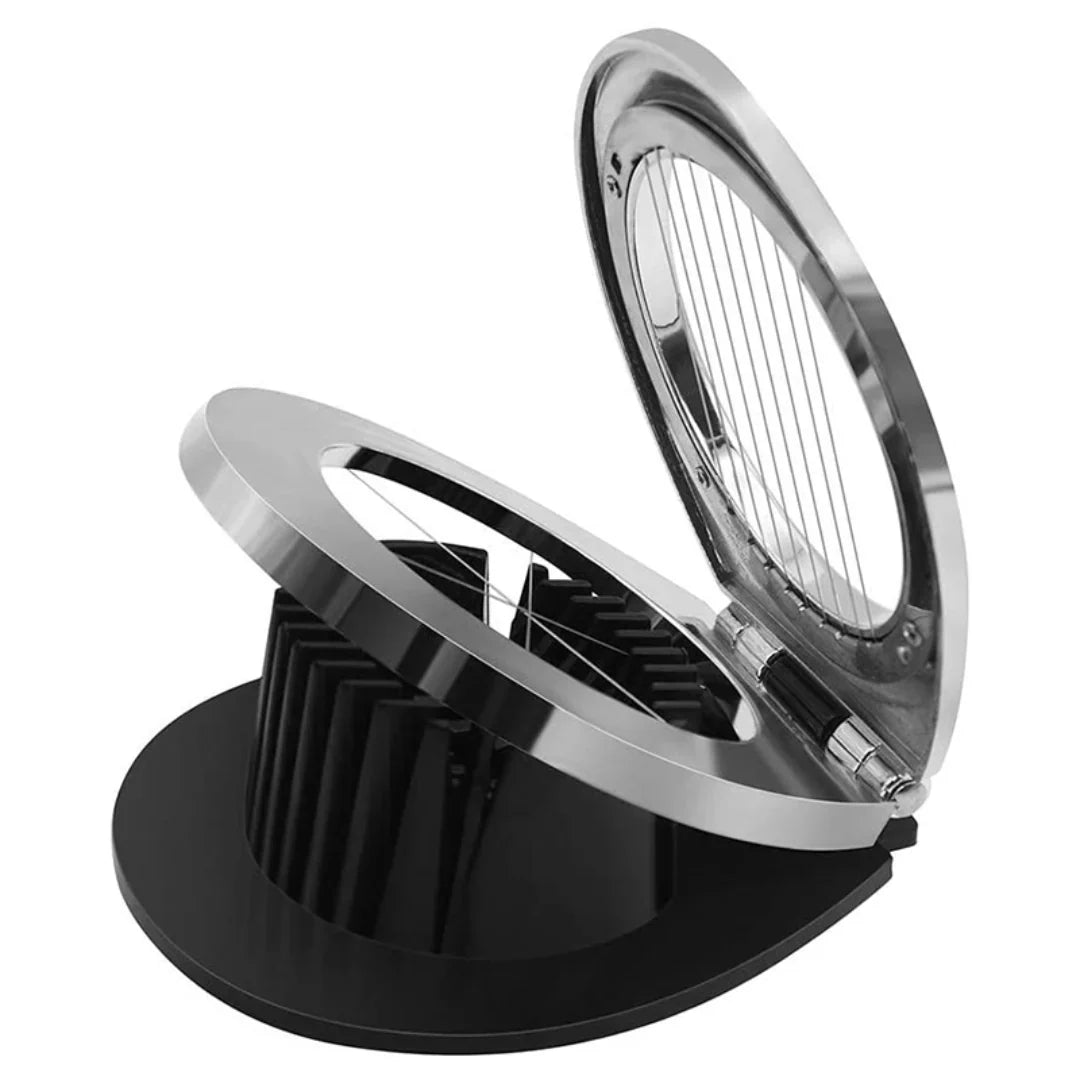 Stainless steel egg divider - slices, wedges & quarters in one – alternate product view 3