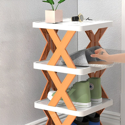 Shoe rack foldable with 3-7 layers – alternate product view 3