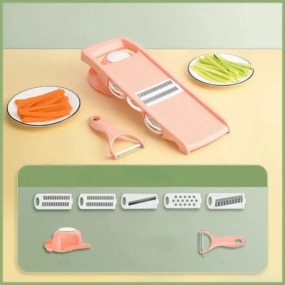 Multifunctional vegetable slicer with handle – alternate product view 3