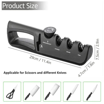4-in-1 Professional Knife Sharpener (1+1 ) - EdgeSharp – alternate product view 6