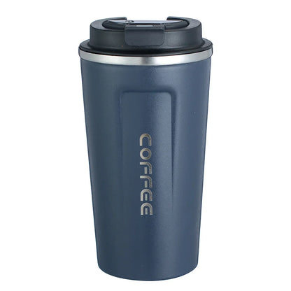 Stainless steel thermos mug with intelligent temperature display - TempMate – alternate product view 5