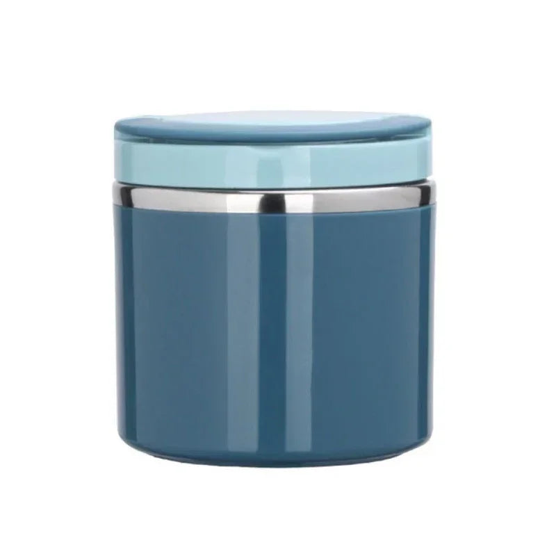 Thermal lunch box stainless steel with handle – leak-proof – alternate product view 5
