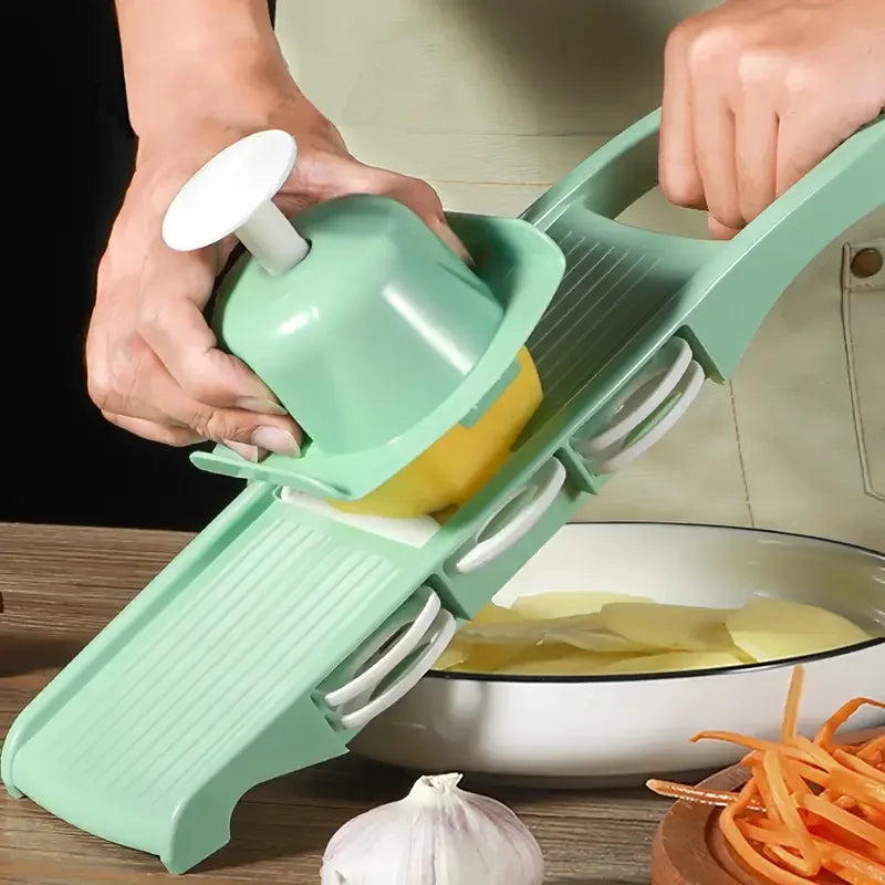 Multifunctional vegetable slicer with handle – alternate product view 7