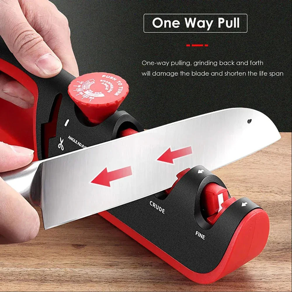 4-in-1 Professional Knife Sharpener (1+1 ) - EdgeSharp – alternate product view 3
