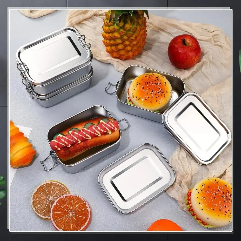 Lunch box stainless steel with swing top closure - BPA – alternate product view 6