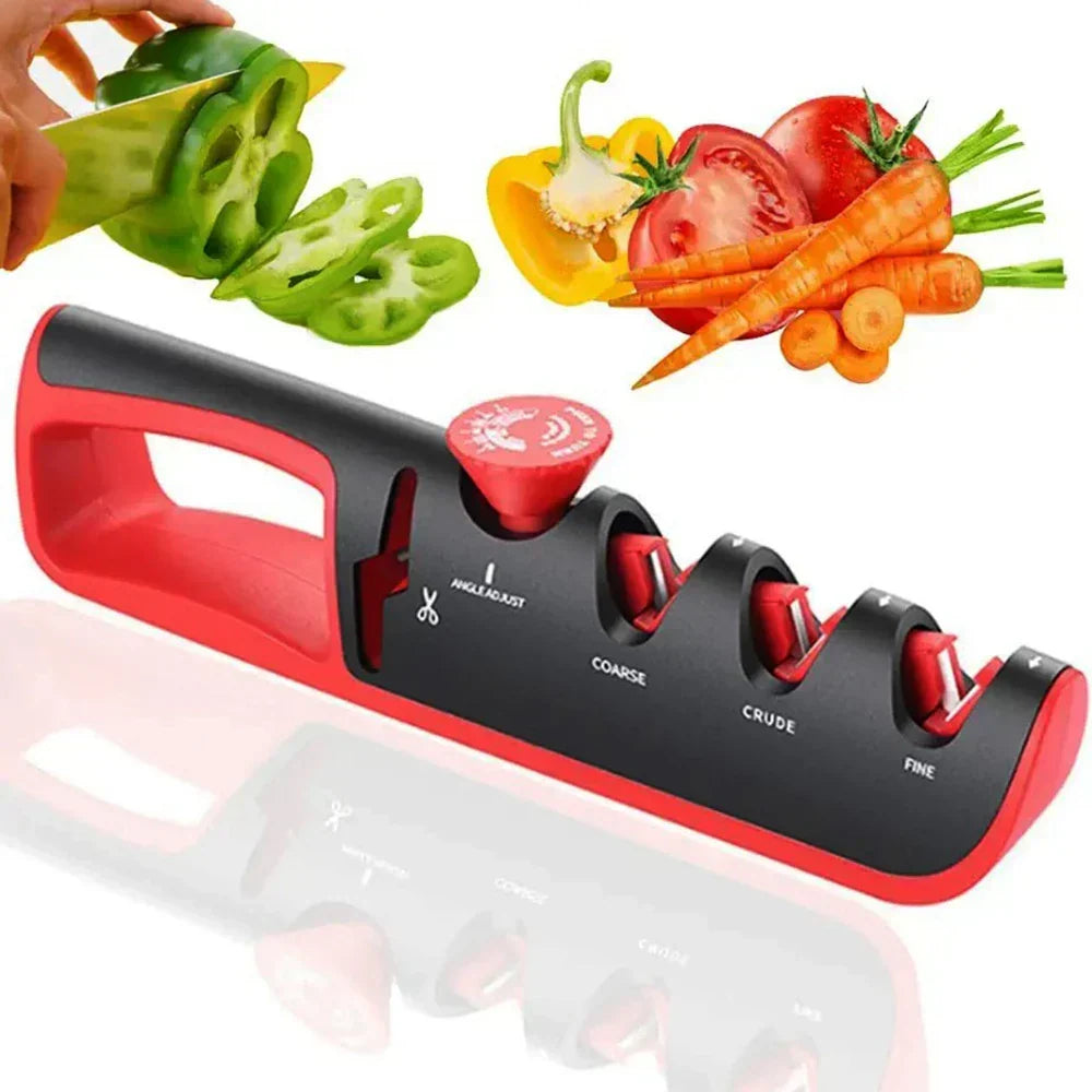 4-in-1 Professional Knife Sharpener (1+1 ) - EdgeSharp