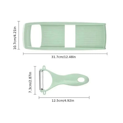 Multifunctional vegetable slicer with handle – alternate product view 5