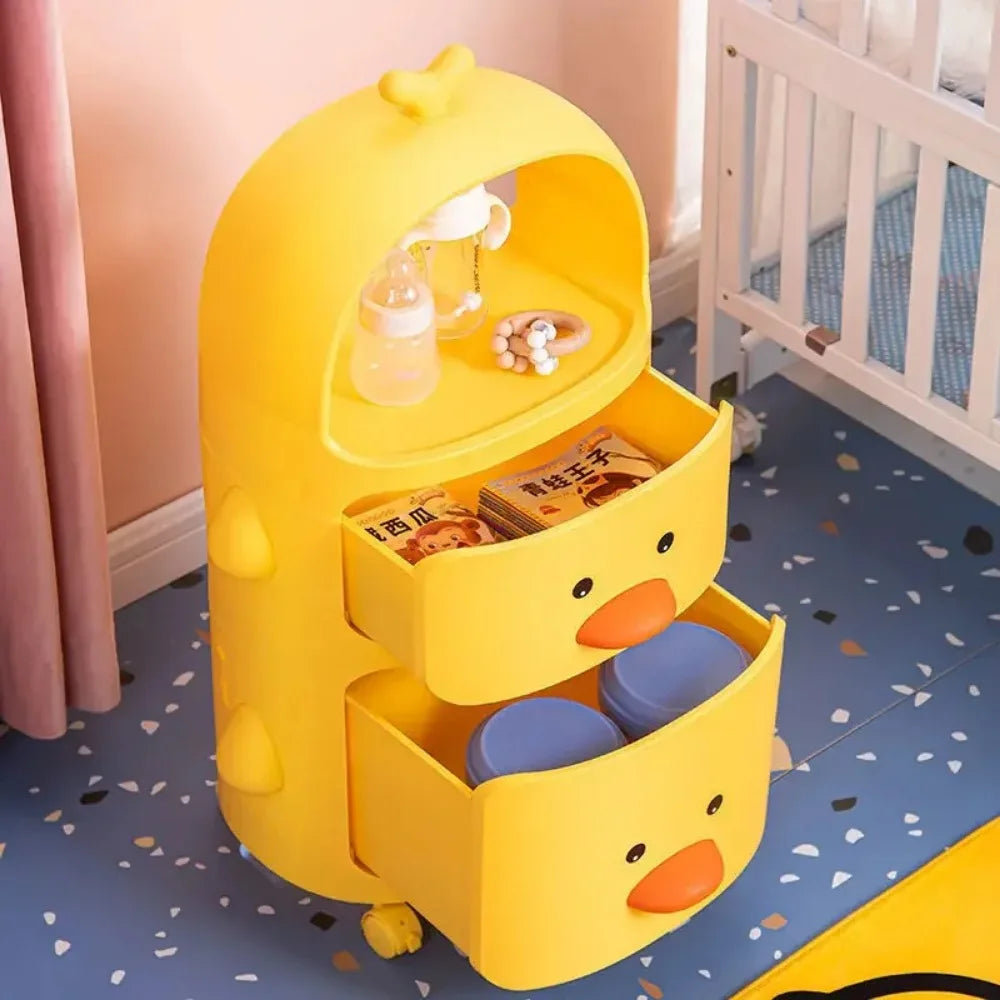 Toy Storage Shelf Cart – Little Dachshund – alternate product view 3