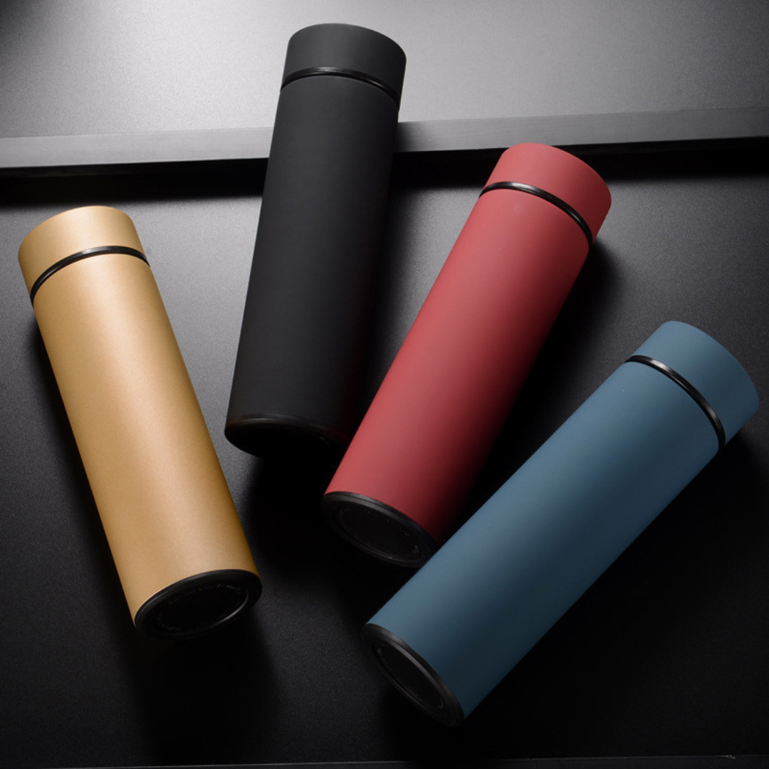 Smart thermos bottle with digital temperature display - TempKeeper – alternate product view 4