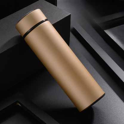Smart thermos bottle with digital temperature display - TempKeeper – alternate product view 2