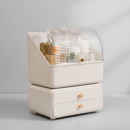 Dustproof Cosmetic Organizer Box - Gleamette – alternate product view 2
