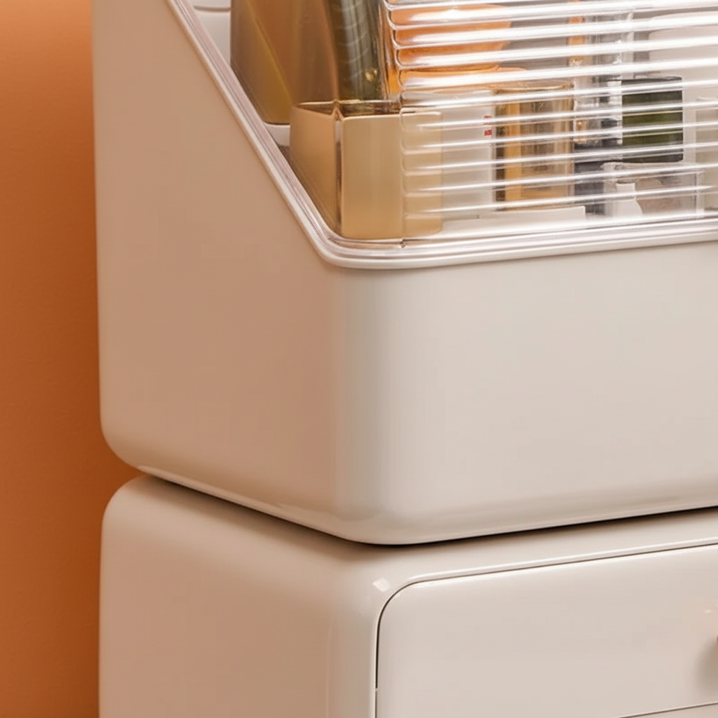 Dustproof Cosmetic Organizer Box - Gleamette – alternate product view 3