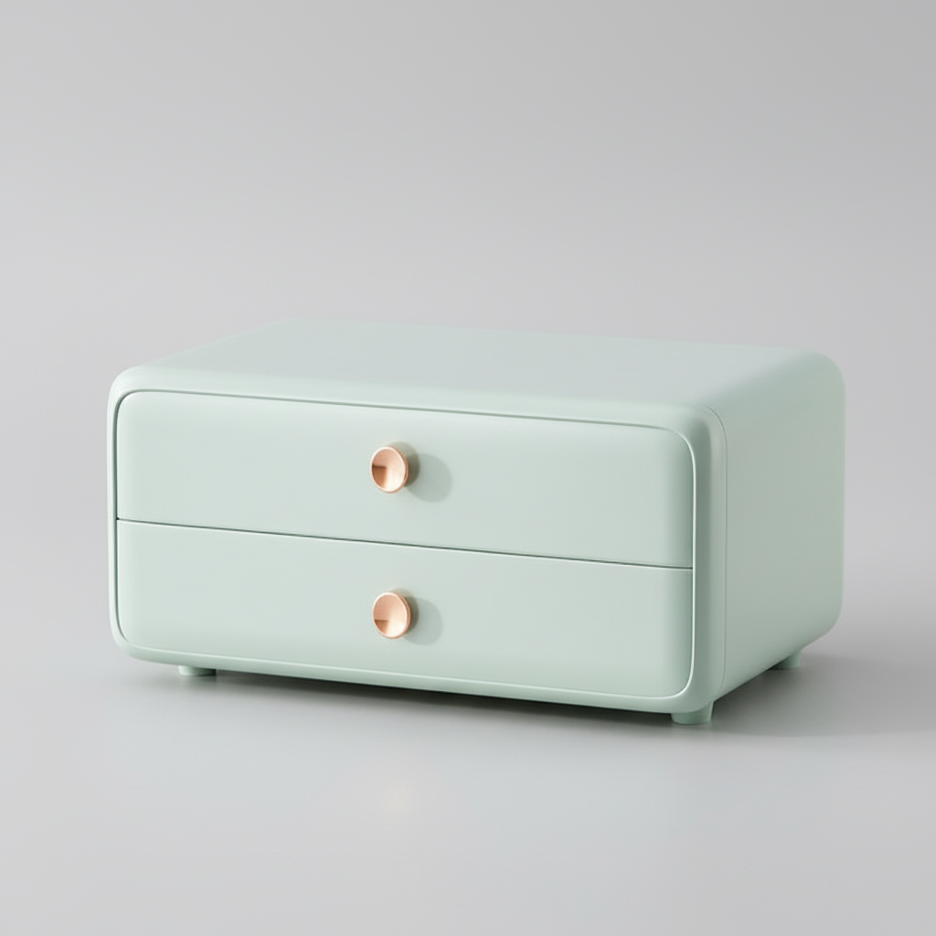Dustproof Cosmetic Organizer Box - Gleamette – alternate product view 4