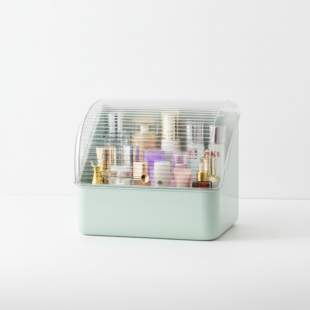 Dustproof Cosmetic Organizer Box - Gleamette – alternate product view 5