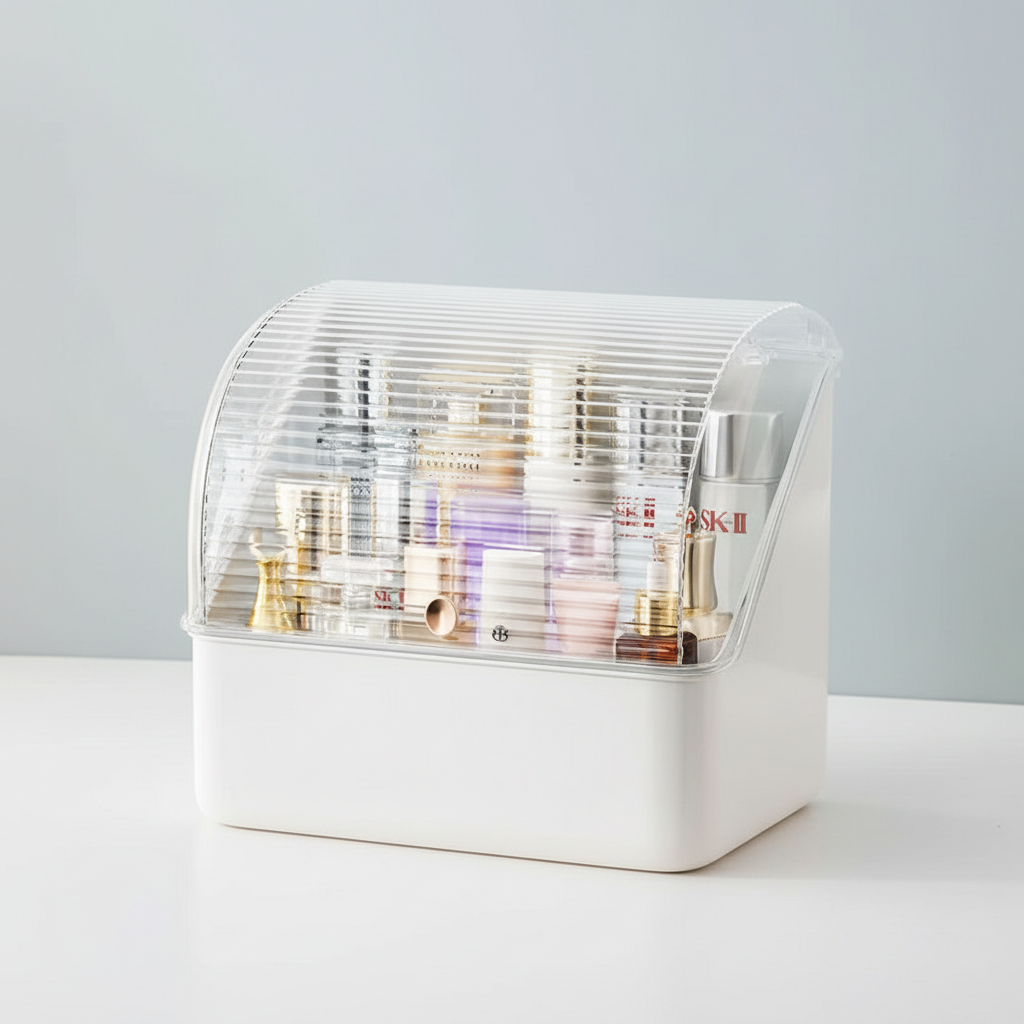 Dustproof Cosmetic Organizer Box - Gleamette – alternate product view 8