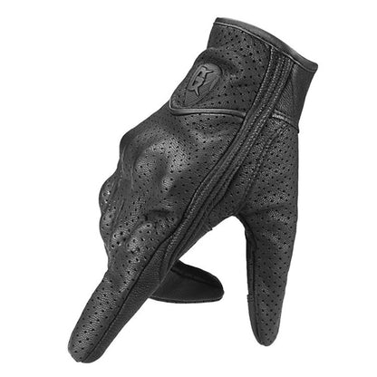 GHOST RACING GR-ST06 Breathable Touch Screen Motorcycle Riding Leather Gloves Anti-Fall Locomotive – alternate product view 2