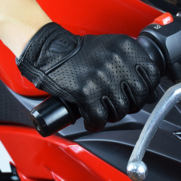 GHOST RACING GR-ST06 Breathable Touch Screen Motorcycle Riding Leather Gloves Anti-Fall Locomotive – alternate product view 5