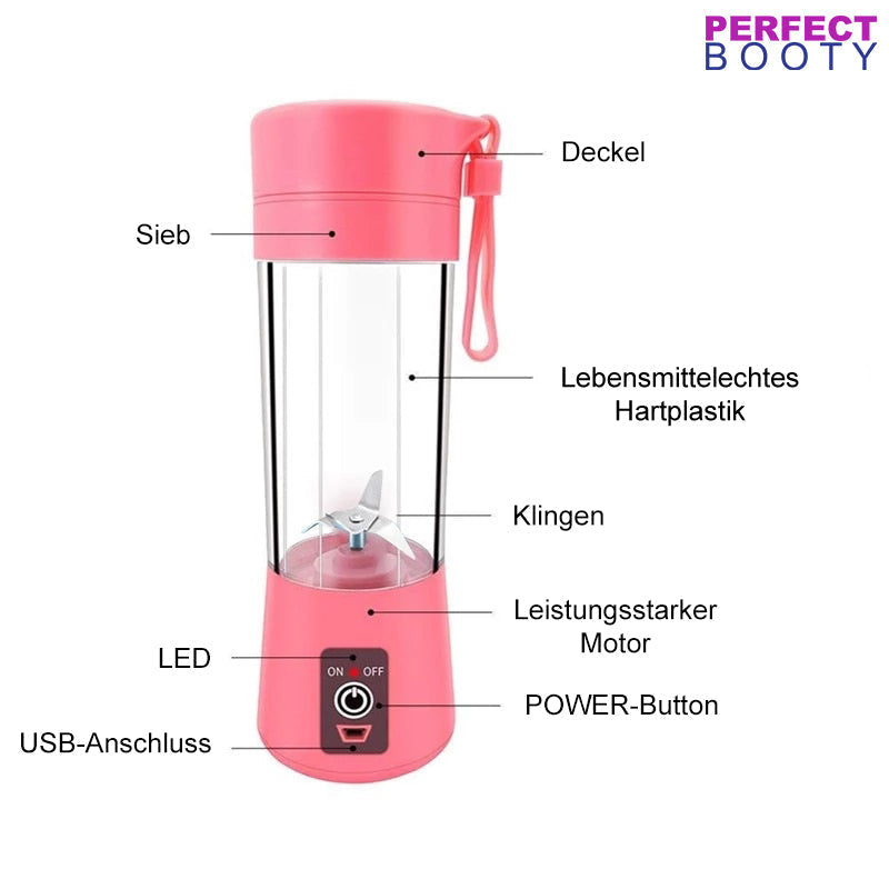 Portable smoothie maker with drinking function - FreshBlend To-Go – alternate product view 5