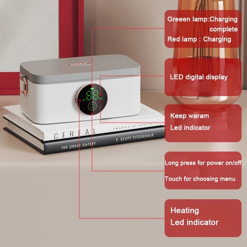Wireless Electric Lunch Box – HeatBox – alternate product view 6
